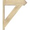 Ekena Millwork Traditional Arts & Crafts Rough Sawn Outlooker, Douglas Fir, 8"W x 30"D x 36"H OUT08X30X36TRA03RDF - alternate 2